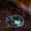 Magical Butterfly Glowing Stepping Stone - Illuminate Your Garden Pathway with this Beautiful Outdoor Decor