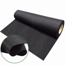 4ft*50ft Non-woven groundsheet, high-density weed control, breathable and environmentally friendly, a must-have for soil protection and gardening.