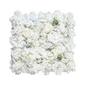 3D Flower Wall Panel, 24 PCS 15 x 15 inch, Artificial Floral Wall Background Mesh Backing Mat