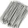 50PC 1.57inch*12inch Lawn Turf Spikes, Shade Netting Spikes, Pipe Fixing Spikes: Strong, Durable, and Windproof