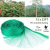 13x33ft Heavy-Duty PE Garden Netting, 430sqft Bird and Animal Protection, 0.6in x 0.6in Mesh, UV-Resistant, Multi-Purpose for Plants