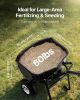 Walk-Behind Push Broadcast Spreader 60LBS 0-9.8ft Spreading Width for Fertilizer